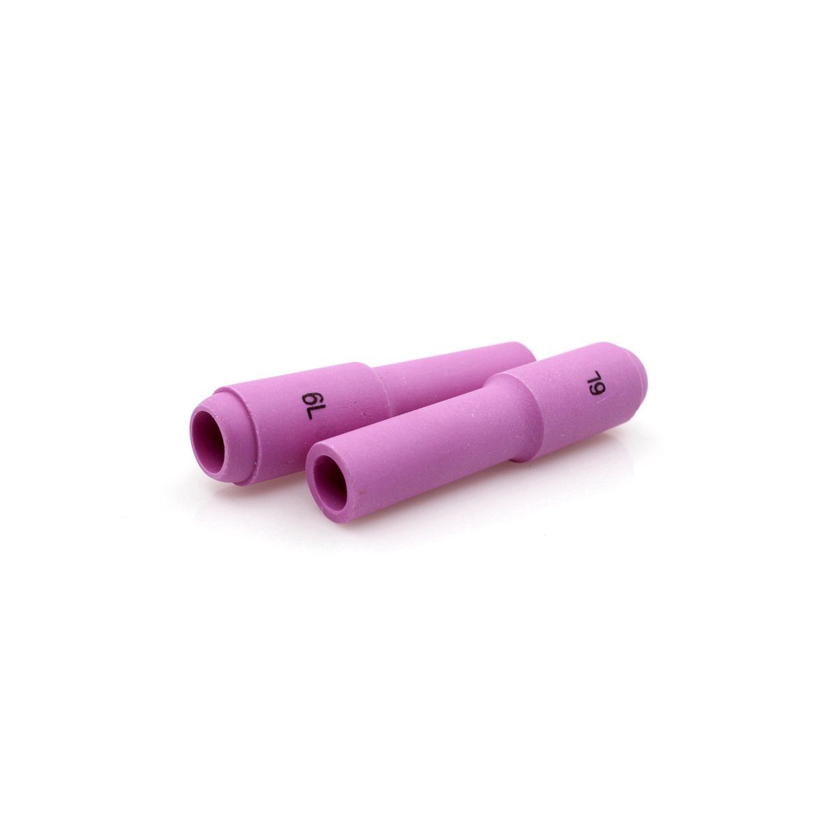 Ceramiczne dysze z długim kubkiem z tlenku glinu 10N48L #6L 10mm i 3/20.3 cm do palnika spawalniczego TIG 17, 18 i 26 Sereis QTY-10