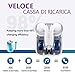 immagine 5Auricolare Bluetooth Senza Fili, Cuffie Wireless Stereo 3D with IPX5 Impermeabile, Accoppiamento Automatico Per Chiamate Binaurali, Adatto Compatibile con iPhone/Android