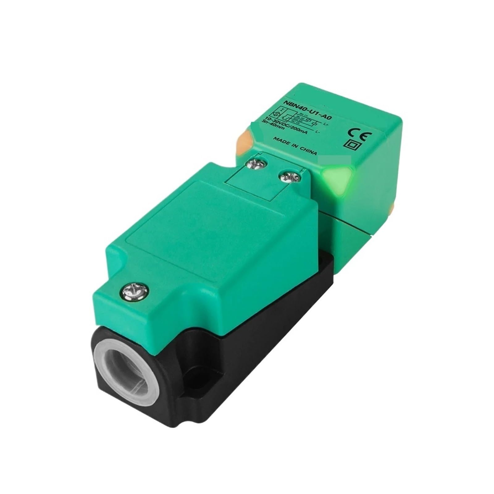 Interrupteur de proximité carré NBN40-U1-A2 capteur inductif PNP 40mm longue portée