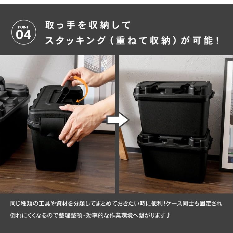 Amazon | コーナン オリジナル 縦に開く工具ケース PAKB02-9719