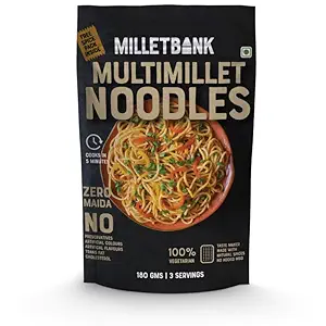 Millet bank Multi Millet Noodles 180GRMS ! 3 SERVINGS