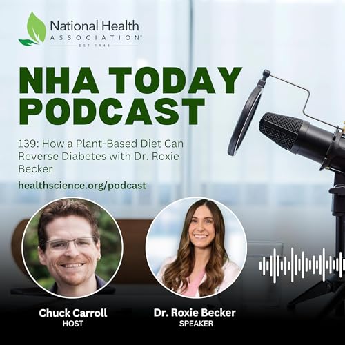 139: How to Reverse Type 2 Diabetes Naturally with Plant-Based Nutrition Podcast Por arte de portada