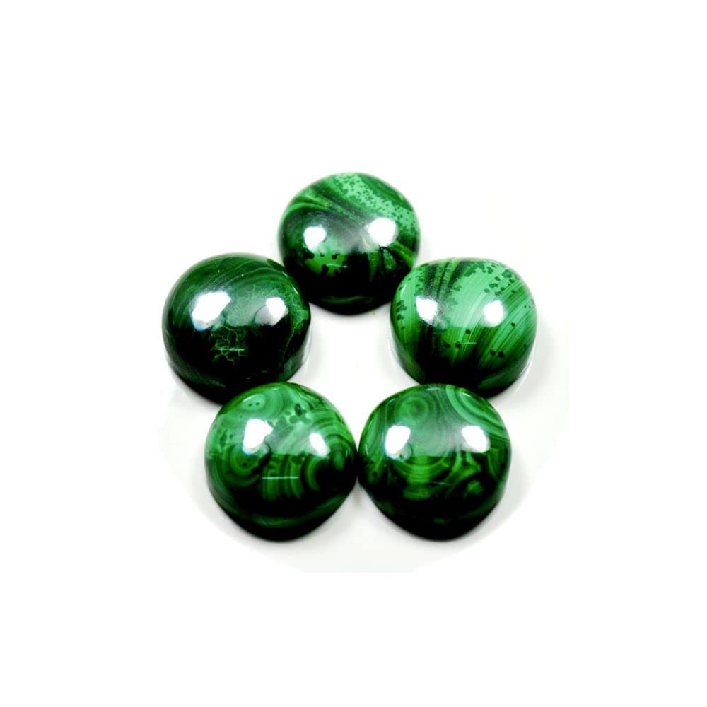 Natural Malachite at Wholesale Rate (Rs 30/Carat) Fine Quality Round Shape दाना फ़िरंग Loose Gemstone for Reselling Astrologers Jewellers Crystal Healing Astrological-image-27