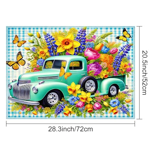 Image of HOMETITUTE Spring Truck Stove Top Cover 28x20 Heat Resistant Mat