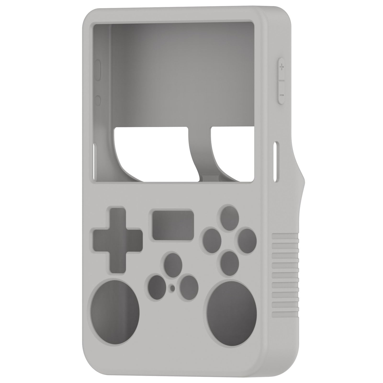 Sisyeuo Grey Portable Gaming Systems Silicone Shell Full Protectios Game Consoles Case Provides Enhances Impacts Resistance For Impacts Resistant Silicone Shell