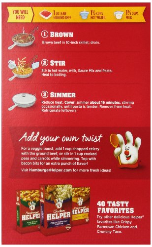 Image of Hamburger Helper, Cheesy Beef Pasta, 5.2 oz box