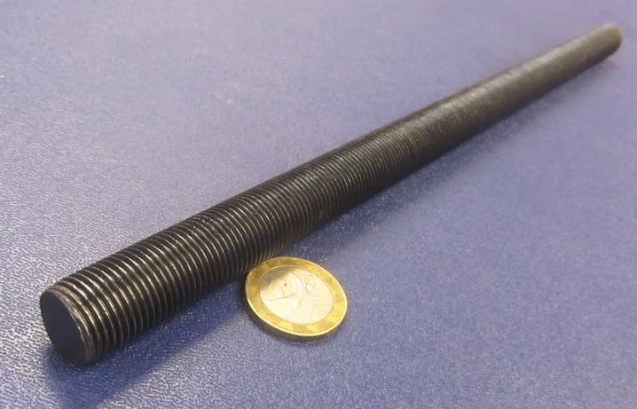 Black Oxide Grade B7 Steel Fully Threaded Rod 5/8