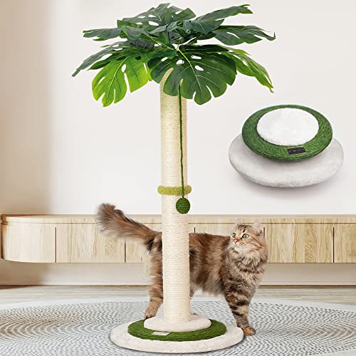 Cat Scratching Post Scratching Post with Hanging Ball and 35 inches
