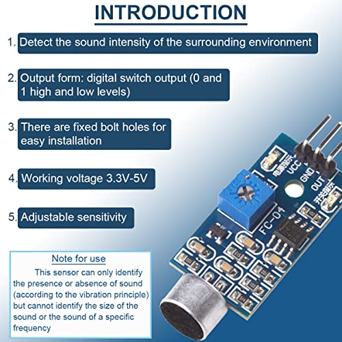 5PCS-Microphone-Sensor-Module-High-Sensitivity-Sound-Detection-Sound-Sensor-Control-Switch-ModuleBlue-33-5V-for-Arduino-with-Dupont-Cable