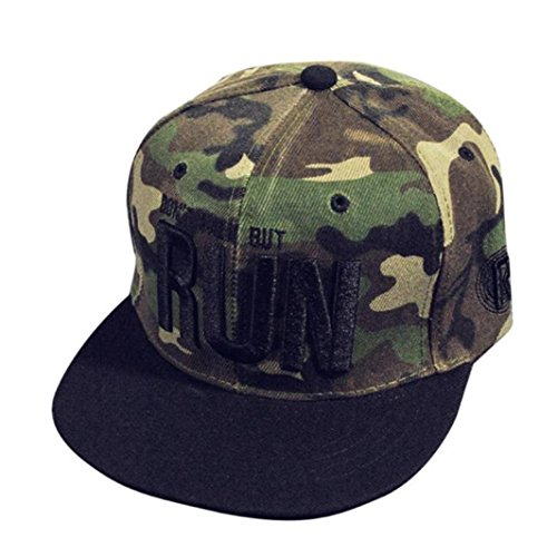 Gorras Gorras Gorras béisbol béisbol Ajustable Unisex Hombre Mujer Moda Sombrero de niño Hiphop Bordado Snapback Gorras Sombreros Béisbol Paño para Niñas Mujer (Camuflaje)