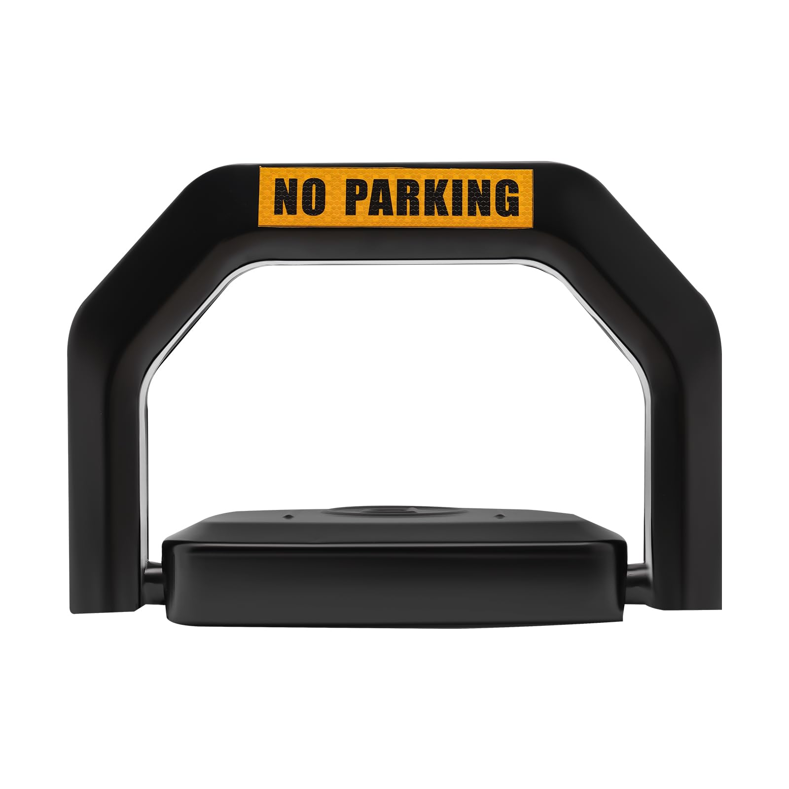 Parksperre mit Fernbedienung,Parkplatzsperre Antikollision 180°-Schwenkarm,Schutzart IP67,Parkwächter,Mobile Parkplatzabsperrungen（Schwarz）