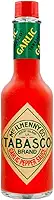 Tabasco Molho De Pimenta Vermelha Suave Com Alho Frasco 60Ml