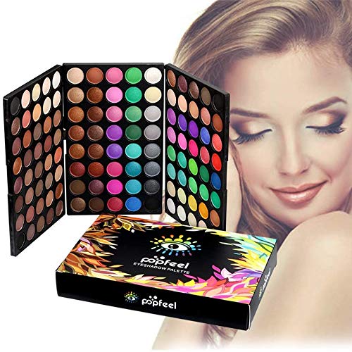 JasCherry 120 Colores Sombra De Ojos Paleta de Maquillaje Cosmética