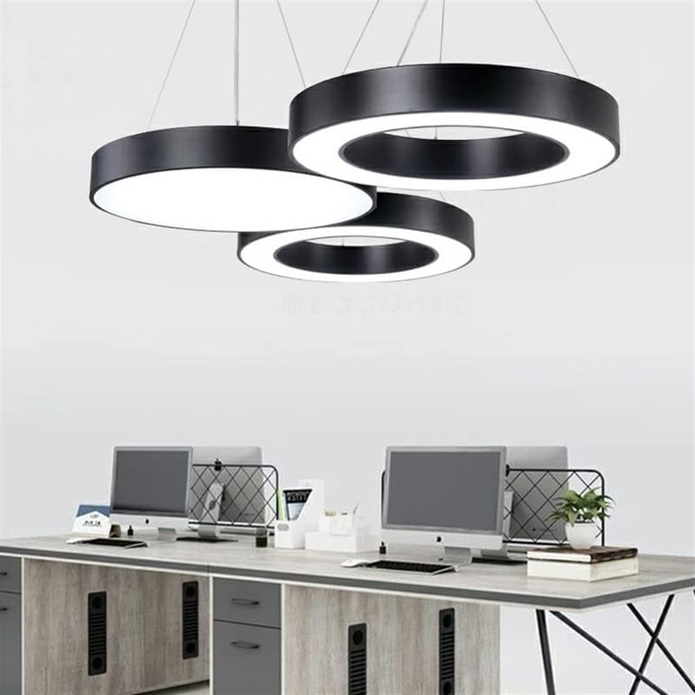 Przemysłowa lampa wisząca nowoczesne światło LED, metalowy klosz SXSHEYS, nordycki wewnętrzny dekoracyjny kształt pierścienia lampa wisząca na wyspę kuchenną, do jadalni, sypialni, przedpokoju, salonu