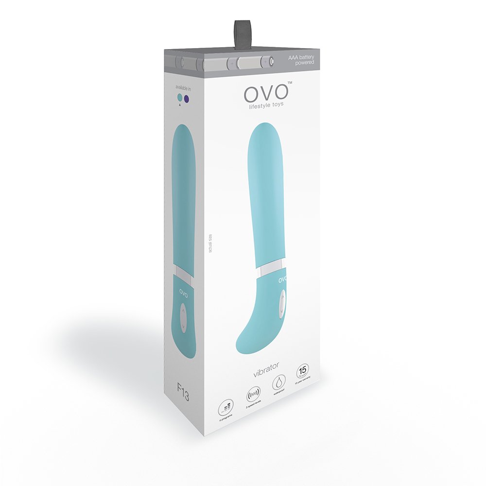 Ovo F13 Vibrador, Turquesa - 1 unidad : OVO: Amazon.es: Salud ...