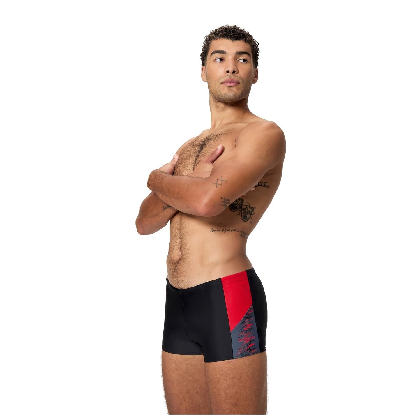 Speedo Costume da Bagno Dive da Uomo, Resistente al Cloro