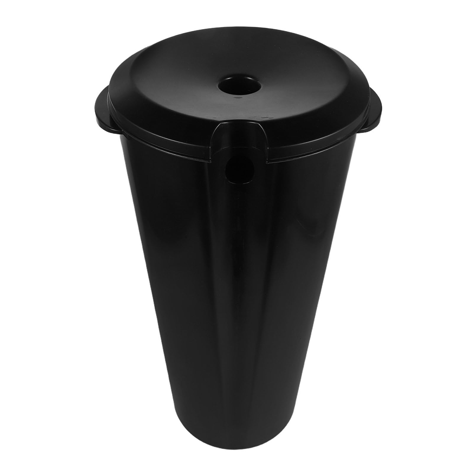 Lavacabezas Portátil Negro de Plástico 15l con Recolección de Aguas Residuales, Ligero y Compacto para Salones y Uso Móvil