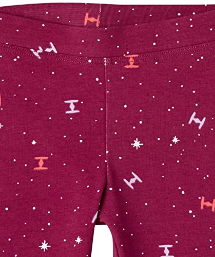 Image of Amazon Essentials Disney | Marvel | Star Wars | Frozen | Princess Girls and Toddlers' Cotton Stretch Leggings, Multipacks