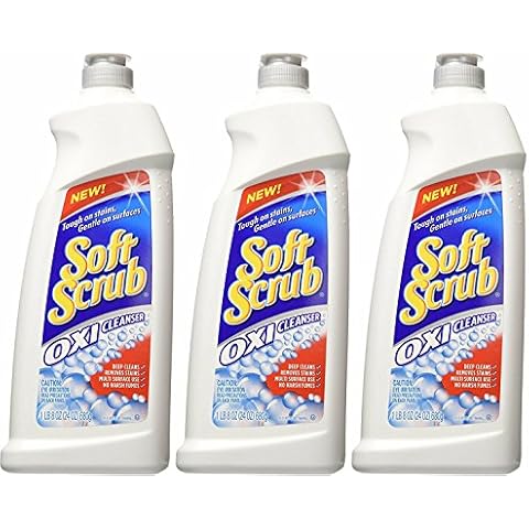 Soft Scrub Oxi Cleanser, 24 Ounce, (Pack of 3) Cover