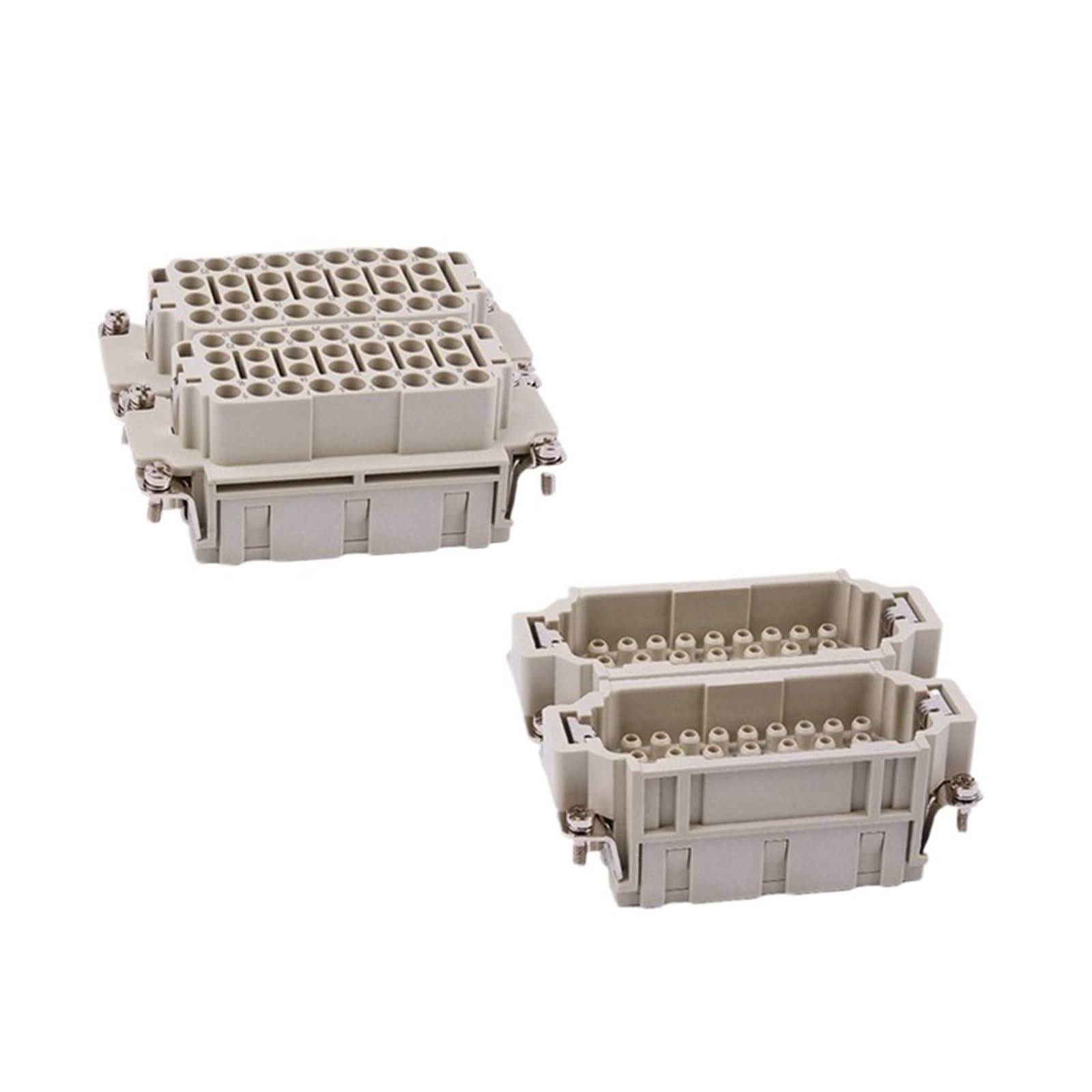Conector industrial rectangular HEXEH HDC-HEE-064 de aleación reforzada