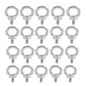 Jatiler EU3-M6 Augenbolzen 20 Stück