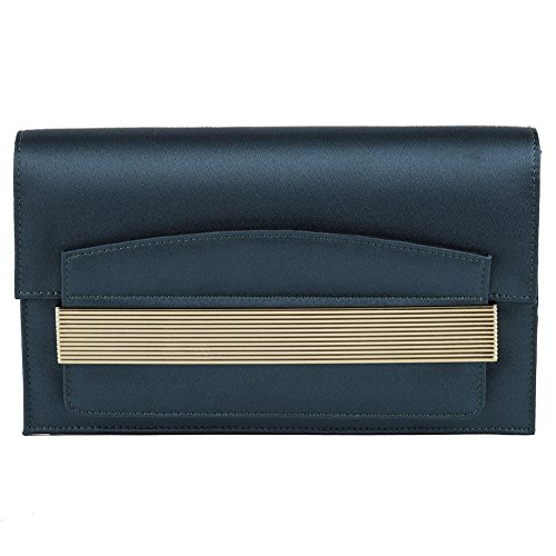 Sac d'embrayage Marcella Bleu l'accessoire idéal pour vos soirées