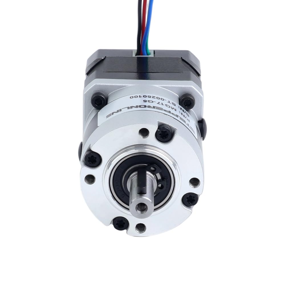STEPPERONLINE Nema 17 Schrittmotor L=34mm Getriebeübersetzung 10:1 MG Serie Planetengetriebe