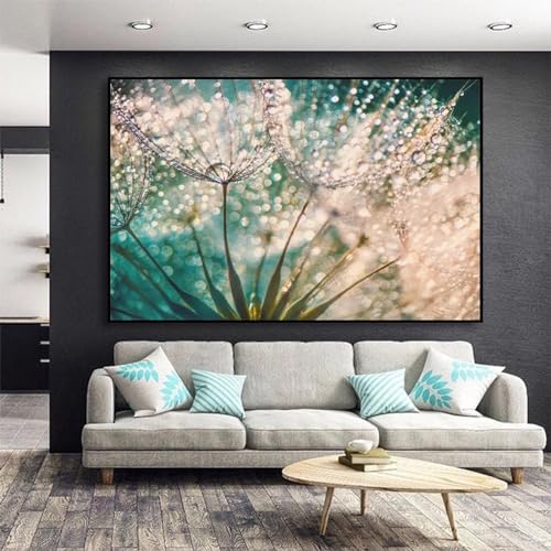 Art abstrait moderne paysage naturel imprimé sur grande toile haut de gamme 80x110cm