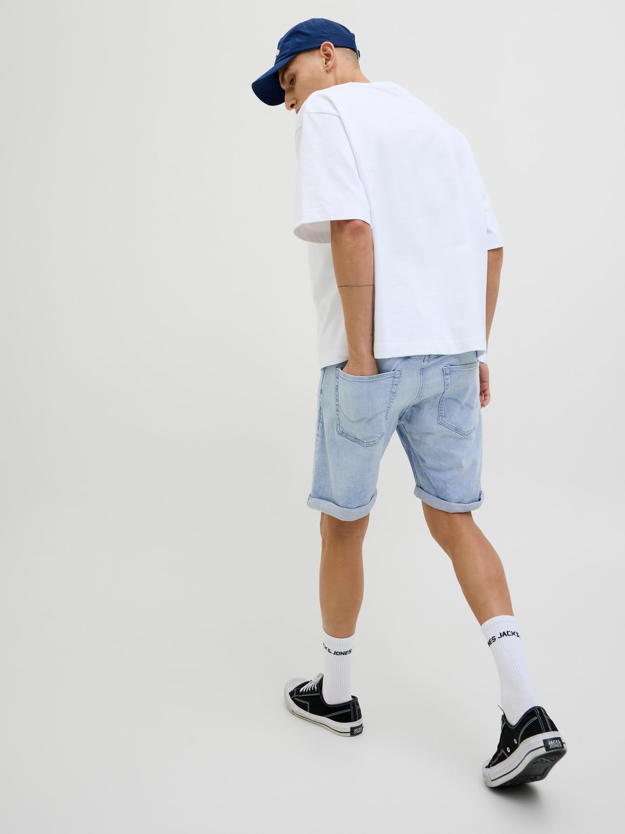 JACK & JONES Jjirick Jjioriginal Shorts Am 360 Sn - Shorty Mężczyźni