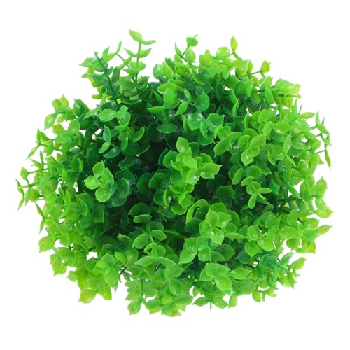 MAGICLULU Decorative Grass Ball Fake Plant Ball Pendant Simulated Grass Ball Artificial Topiary Decorative Balls Green Grass Plant Balls Imitated Grass Ball Ceiling Hanging Decors Home Decor
