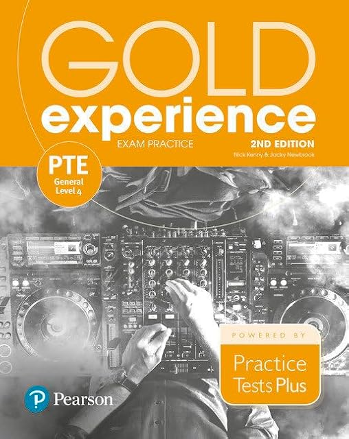 Portada de Gold Experience 2nd Edition Exam Practice: Pearson Tests of English General Level 4