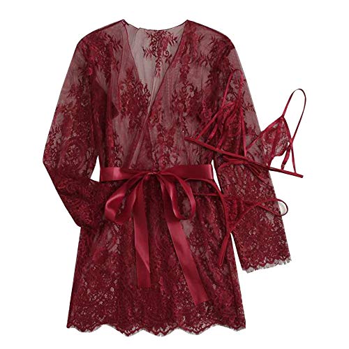 jieGorge Conjunto de lencería de Ropa Interior, Ropa Interior de Moda para...