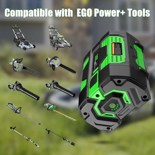 Image of TOMAPEX 56V 12Ah Upgraded Battery Replacement for EGO 56V Lawn Mower,12000mAh Rechargeable Power Tool Battery Compatible with EGO 56V BA2800 /BA4200 /BA1400 Series