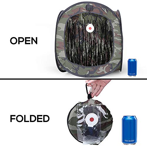Antpower Reusable Bb Trap Net Auto Pop-Up Shooting Target Tent Foldable Pellet Bb Target Holder Case #TOP1