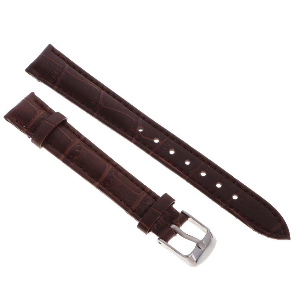 CALANDIS Leather Strap Bracelet Band Replacement for Watches 14mm brown (B09ZTYFBMK) Amazon Price History, Amazon Price Tracker