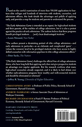 The Early Admissions Game: Joining the Elite, With a New Chapter - Image 2