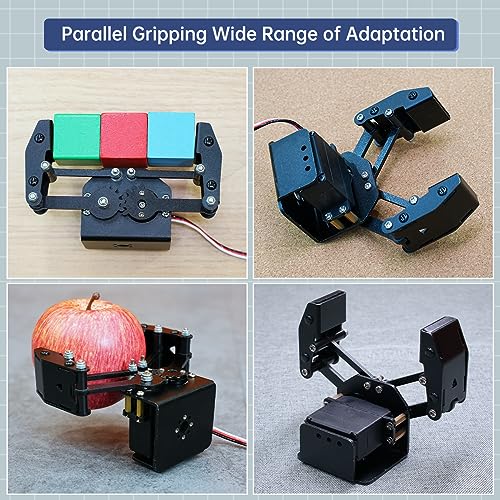 LewanSoul Mechanical Claw Robot Gripper Grabber Pickup Robot DIY, BigClaw Without Servo - Image 4