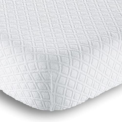 Coprimaterasso Impermeabile Arnaud Nuit Des Vosges – Cotone 100%, Bianco, 200x80 Cm, Sfoderabile, Lavabile A 95° - 5