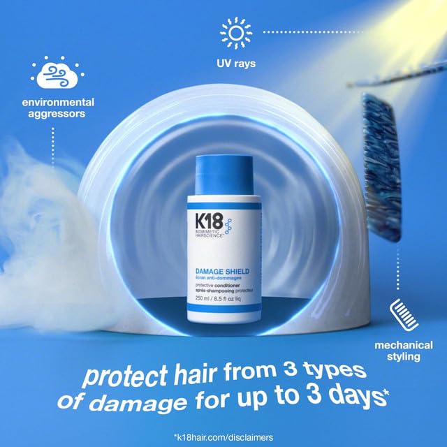 K18-Damage-Shield-Shampoo-Conditioner-Smoothing-Protective-from-Environmental-Stressors-Maintains-Hair-Health-85-Fl-Oz-x2