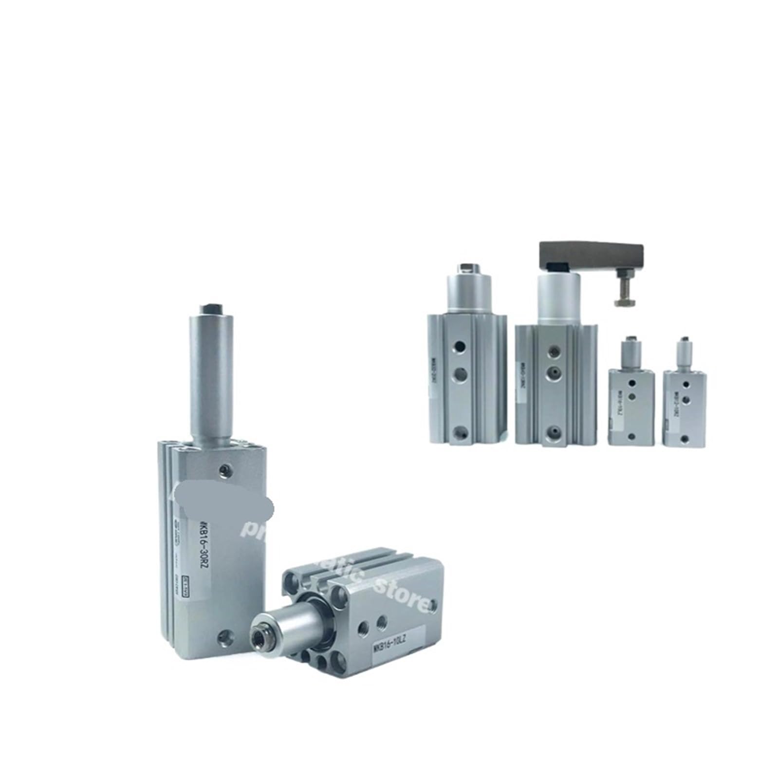 Vérin de serrage pneumatique MKB50-30RN double effet pour blocage de pièce
