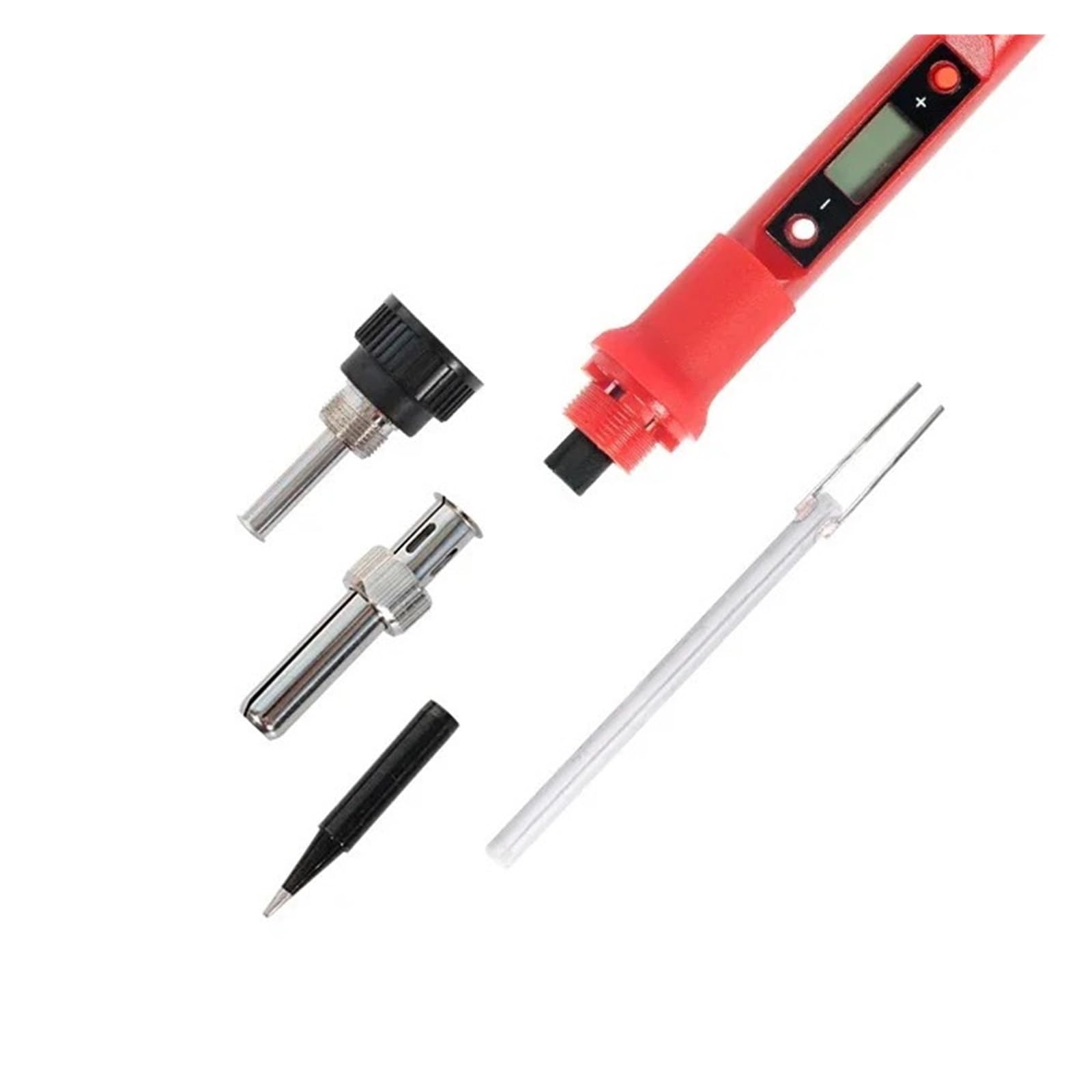 Kit De Soldador Eléctrico Temperatura, Pistola For Soldar 80W Con Bomba Multímetro, Kits Herramientas Soldadura Calentamiento Preciso