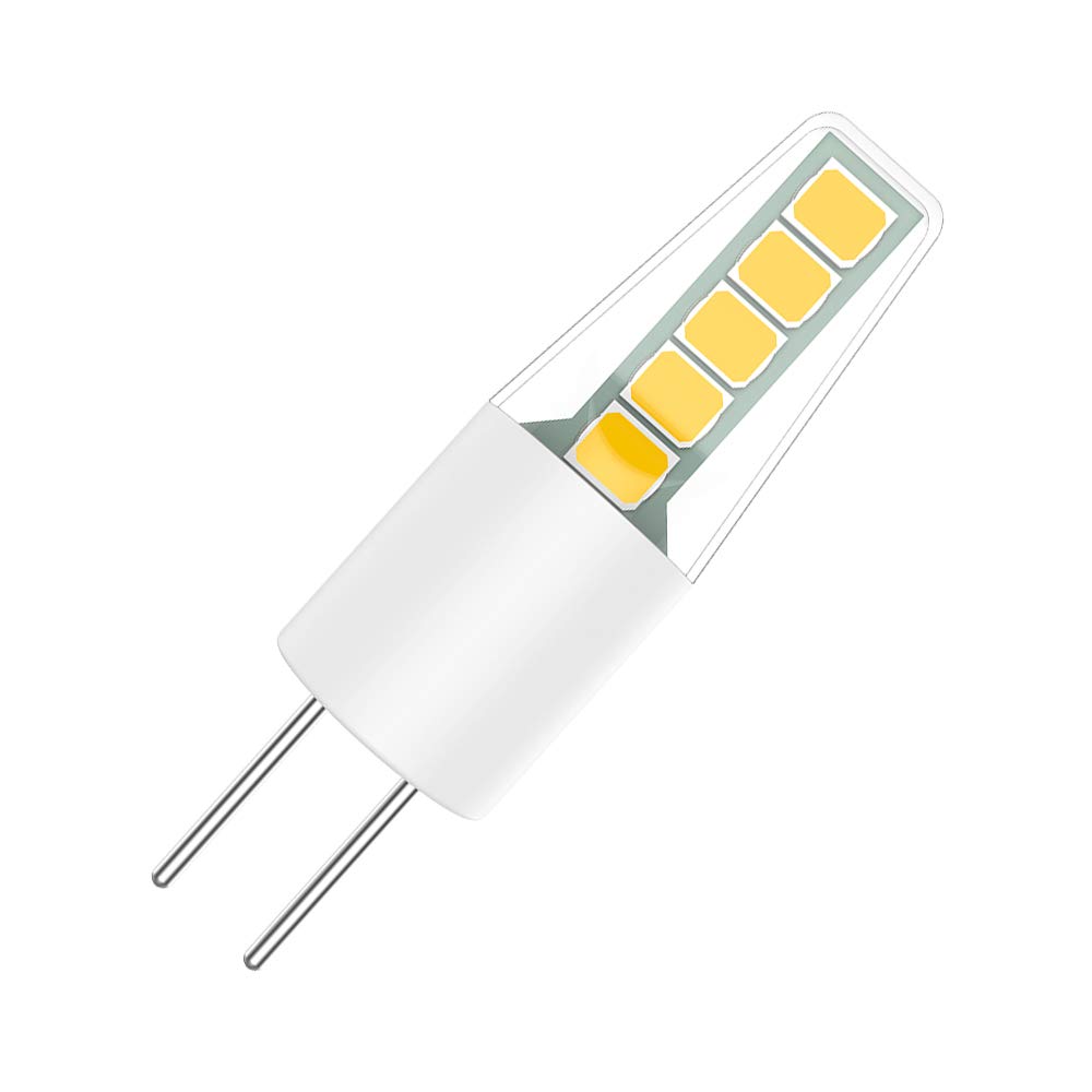 Bombillas led Bombilla LED G4 2W 10 Pack COB Blanco Cálido 3000K 200LM Equivalente a Halógena 20W AC/DC12V