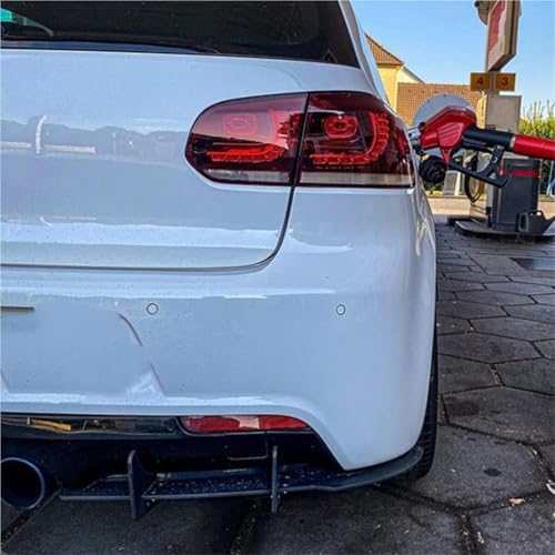 Alerón lateral de coche para Golf 6R que reduce la resistencia 5