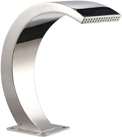 Image ATAAY Garden Waterfall Pool Fountain Stainless Steel Outdoor Waterfalls Pond Water Feature Image ATAAY Garden Waterfall Pool Fountain Stainless Steel Outdoor Waterfalls Pond Water Feature