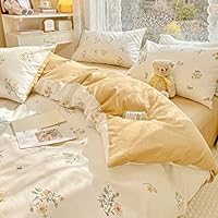 花柄の黄色い掛け布団 掛け布団カバー カラダス YE ※3サイズ有の通販｜東京インテリア公式通販