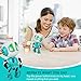 INLAIER Mini Talking Robot Toys Robots Toy for Kids, Boys, Girls Metal Talking Robot Kit Bright LED Toys Interactive Voice Changer Robot Travel Toys (Blue)