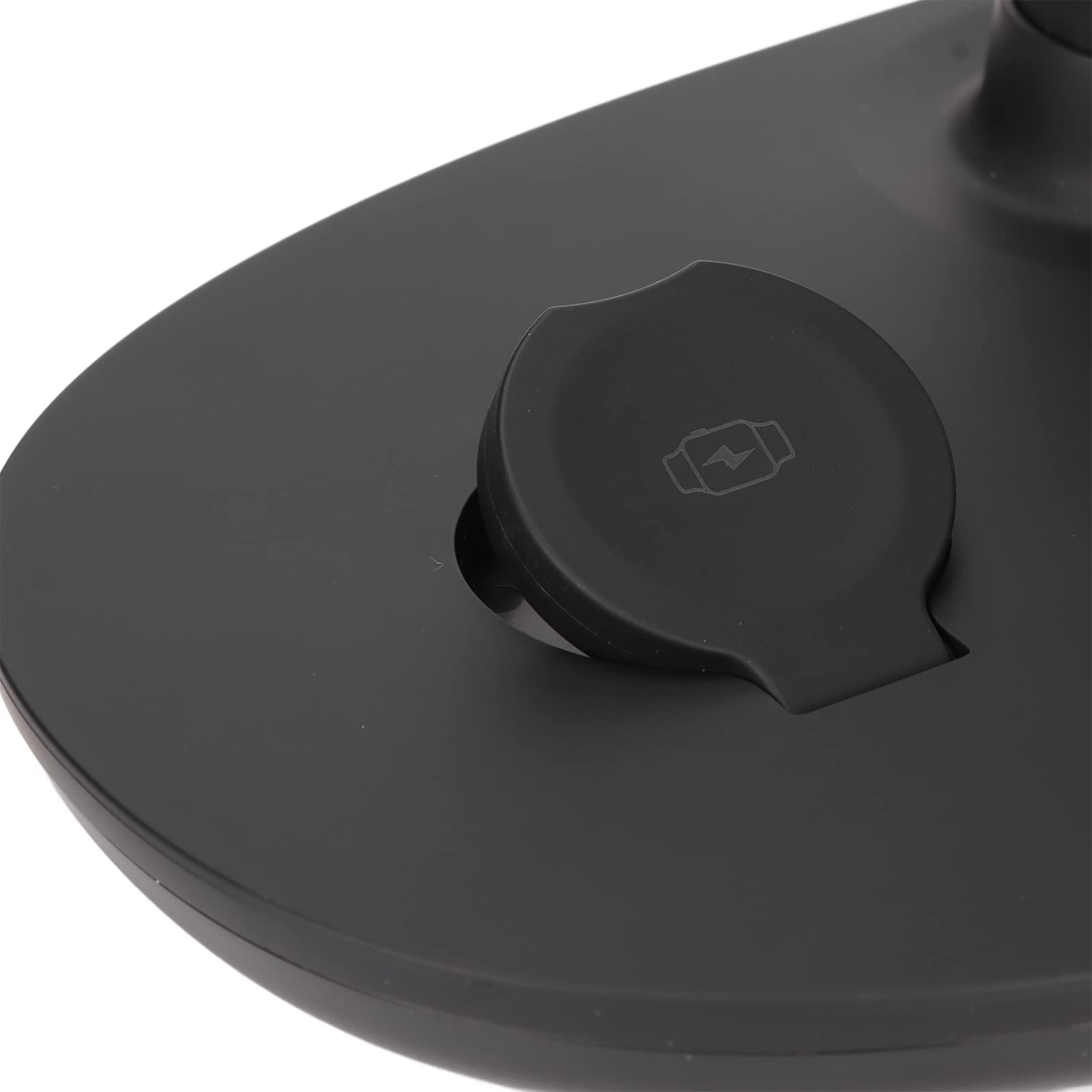 Supporto per Cuffie con Caricabatterie Wireless, Supporto per Cuffie con Stazione di Ricarica Qi 4 in 1, Dock per Stazione di Ricarica Wireless Veloce da 15 W per Telefono IOS, Orologio, Auricolare