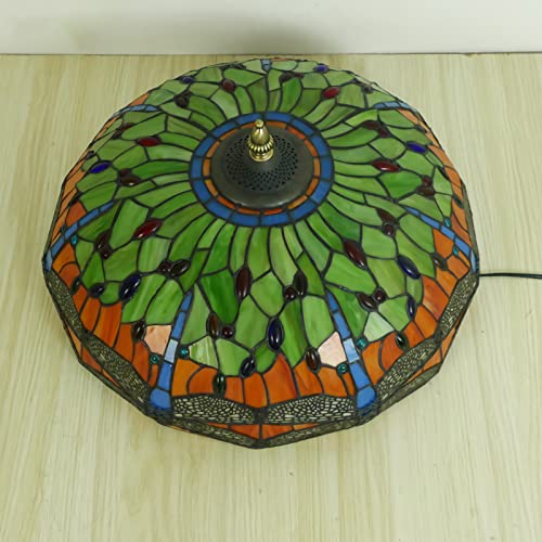 Plafonnier LED vitrail libellule à intensité variable pour éliminer la lumière agressive - 3