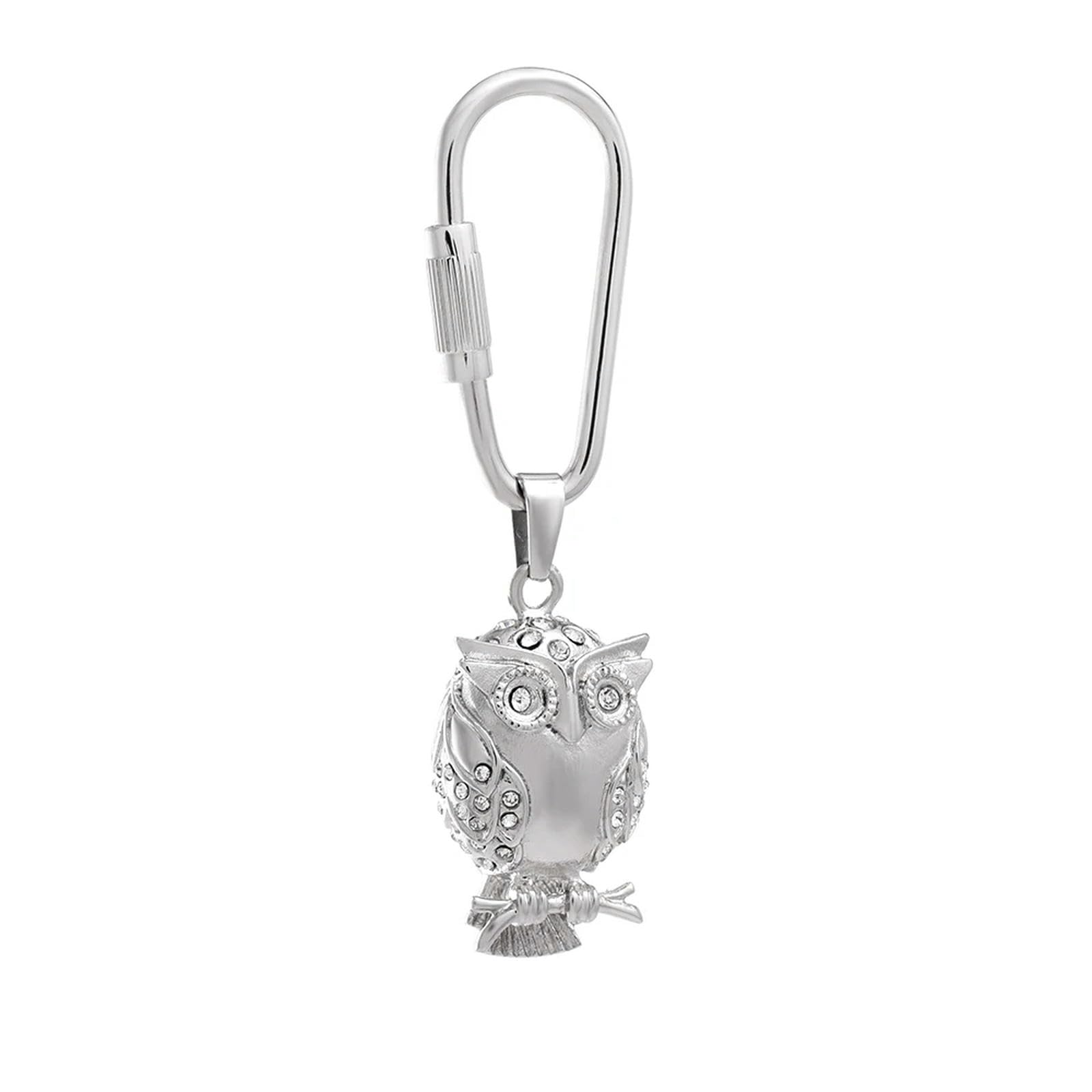 Bijoux souvenir de crémation porte-clés hibou pour cendres en voyage