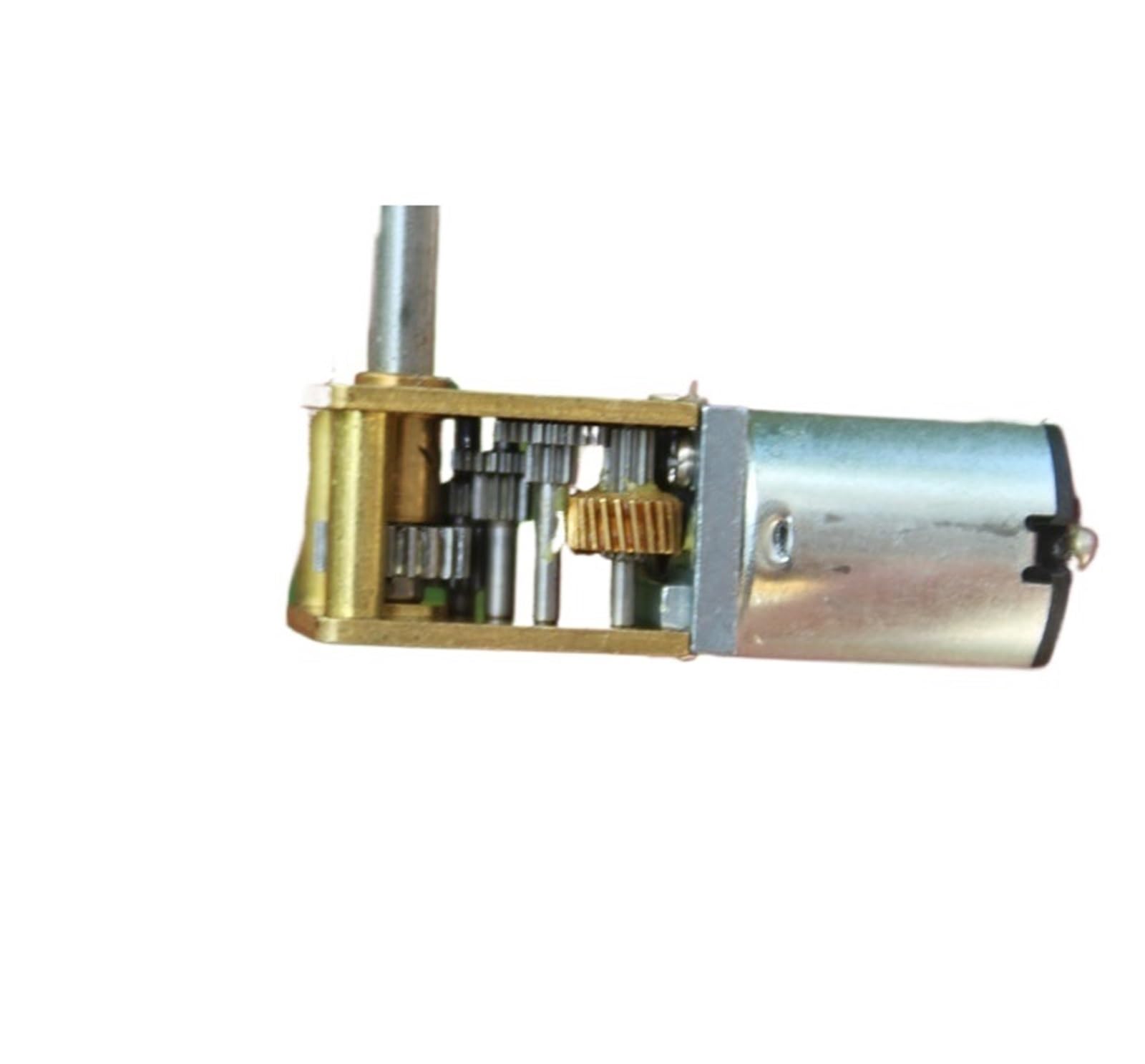 HSMQUBDBX N20 All Metal Gearbox Electronic Starter 15mm Long Shaft DC 3V 5V 6V 82RPM Slow Speed Torque Gear Electronic Starter L-Type Output Shaft